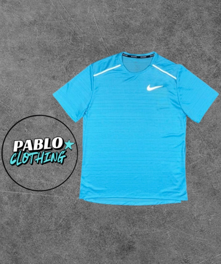 NIKE MILER T-SHIRT BALTIC BLUE